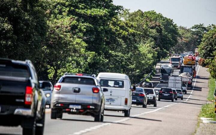 Cerca de 530 mil veículos são esperados na BR-101 durante o feriado da Independência