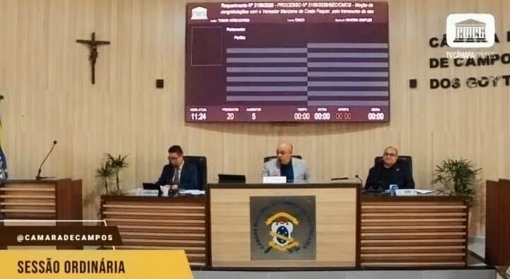Vereadores de Campos aprovam contas de Wladimir Garotinho de 2024