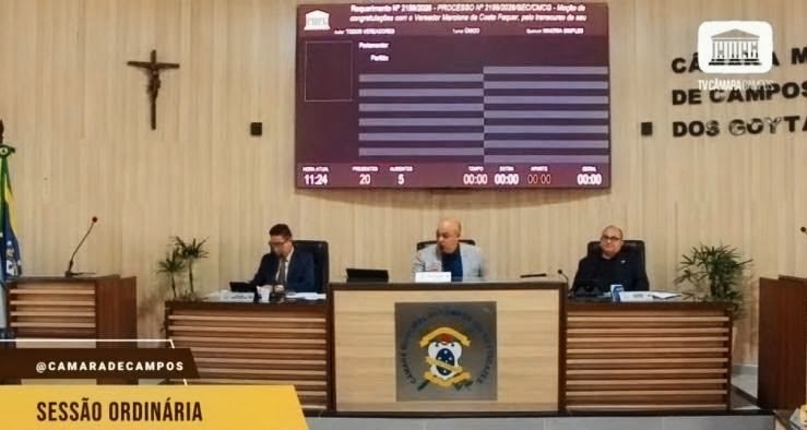 Vereadores de Campos aprovam contas de Wladimir Garotinho de 2024
