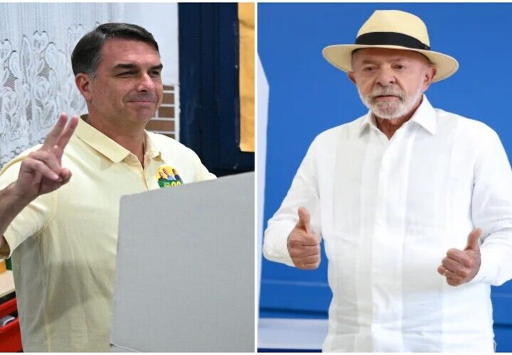 Flávio Bolsonaro e Lula vão se enfrentar no segundo turno