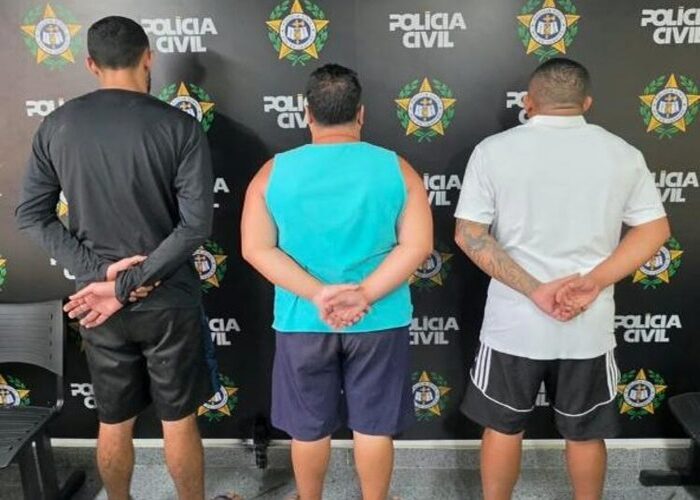 Três são presos suspeitos de torturar e roubar casal em Campos